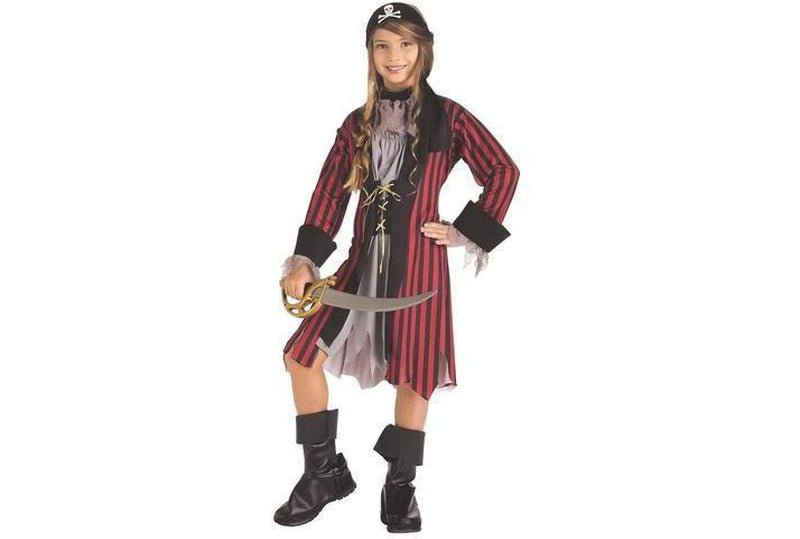 Caribbean Princess Pirate Costume Child