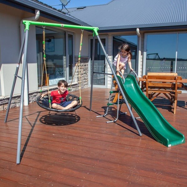 Lifespan Kids Cellar Nest Swing Set with Slide Australia 