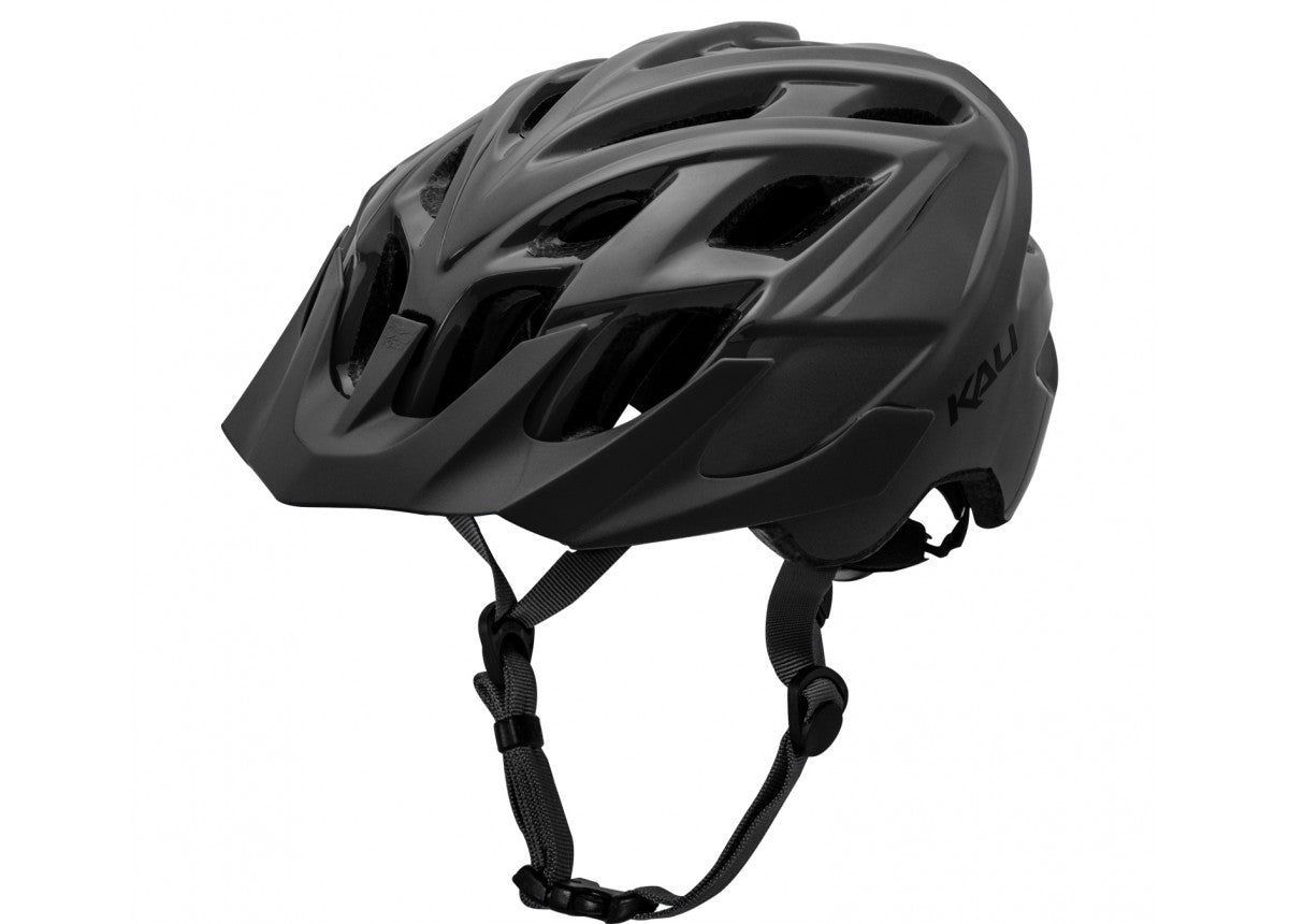 Chakra Solo Helmet Matte Black for Kids, Size S/M (52-57cm) - Safety gear for active kids.