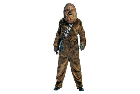 Premium Chewbacca costume for adults, officially licensed for Star Wars fans at home.