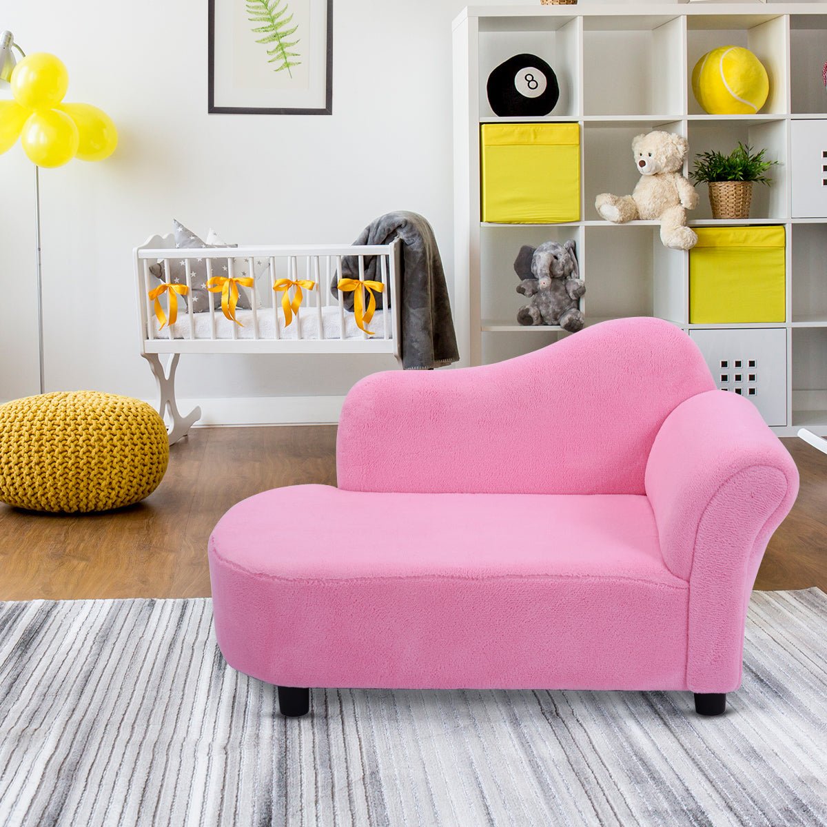 Kids Modern Sofa: Armrest Addition for Sleek Living Spaces