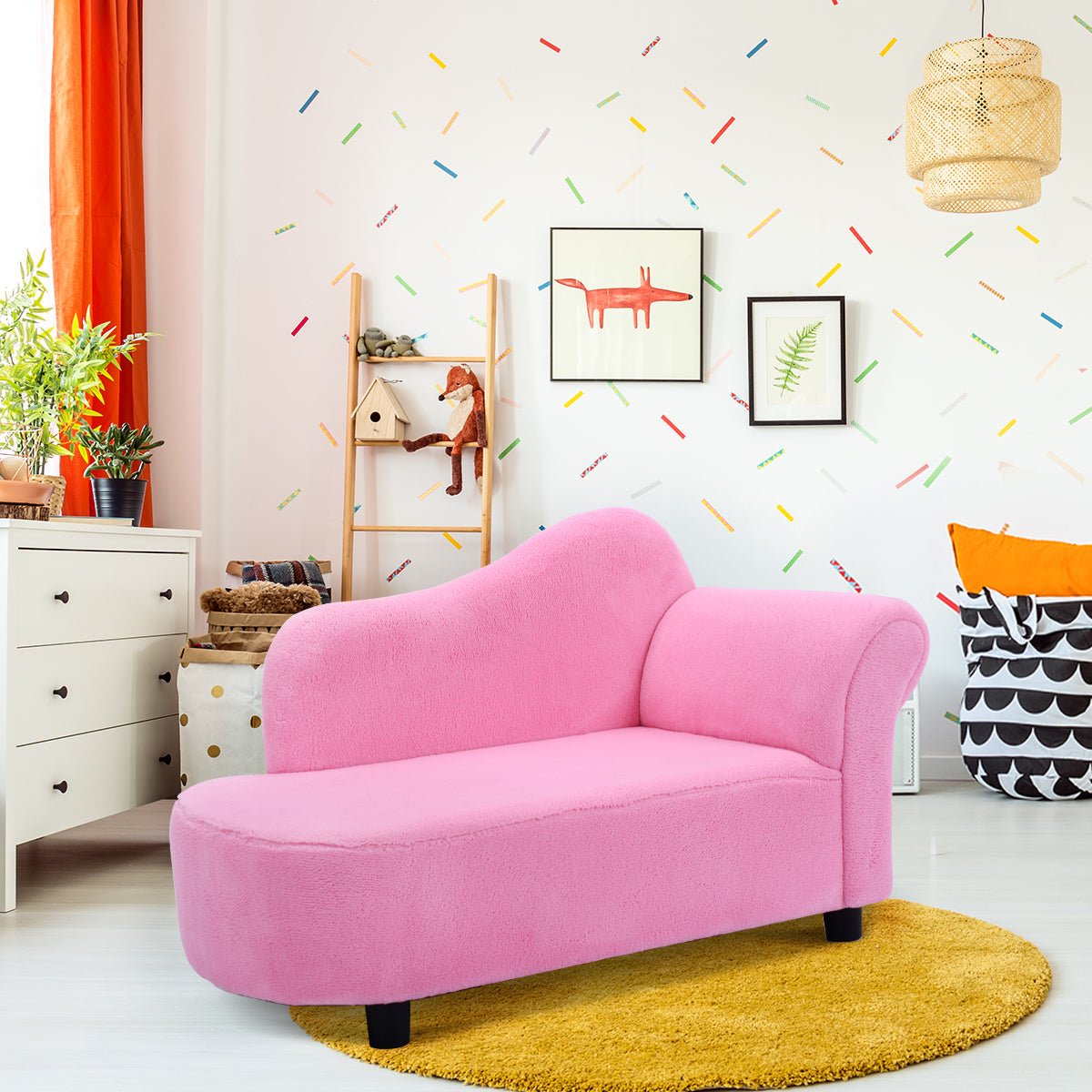 Modern Children's Sofa: Armrest Design for Stylish Living Rooms