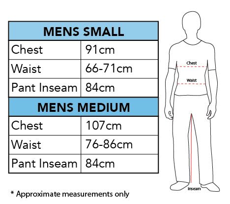 Measurements Christmas Vacation Santa Costume for Adults