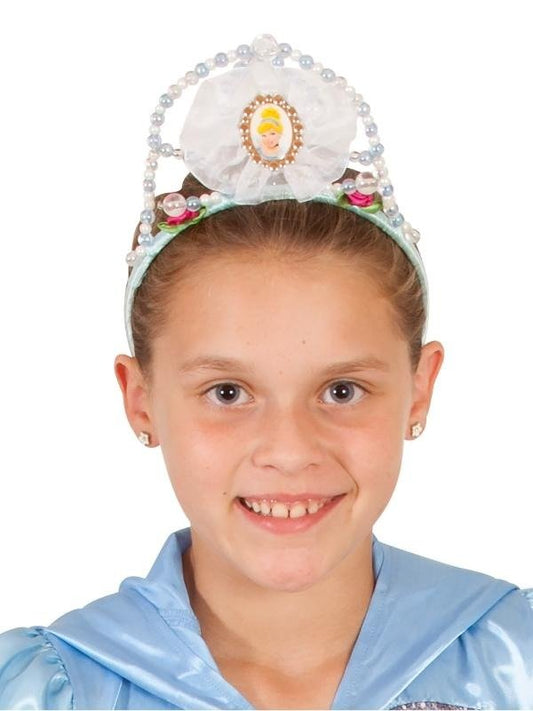 Disney Princess Cinderella Tiara | Sparkling beaded design, perfect for kids imaginative dress-up play.