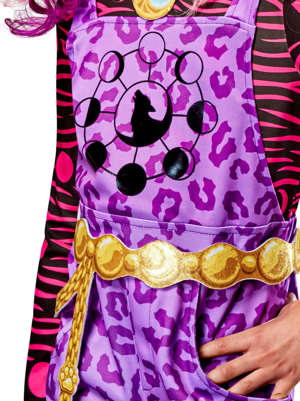 Detailed view Monster High Clawdeen Wolf Deluxe Costume at Kids Mega Mart