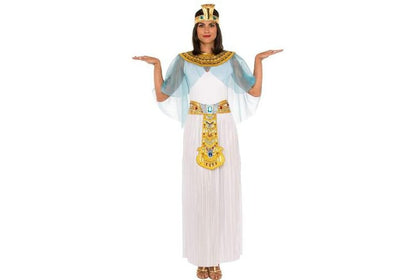 Egyptian Queen Cleopatra Adult Costume Set with Accessories, perfect for dress-up and playtime.