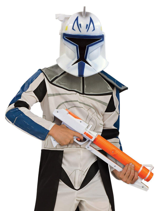 Star Wars Clone Trooper Blaster Rifle Toy, realistic design for role-playing fun at home.