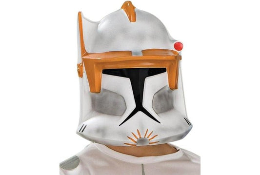 Kids Clone Trooper Cody Costume from Star Wars, perfect for dress-up and playtime at home.