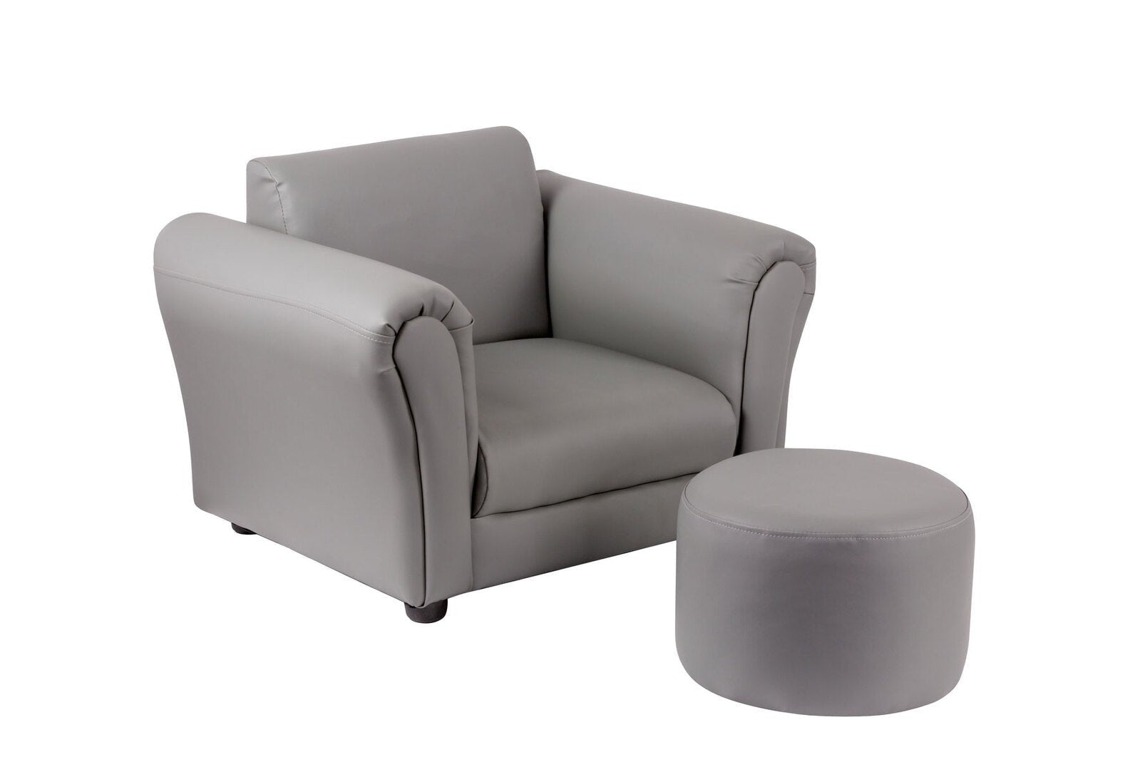 Chill in Style with Kids' Grey Couch Sofa Chair