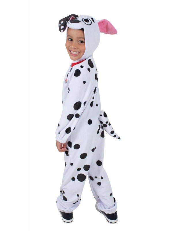 Cozy Dalmatian Pup Costume for Kids - Playful Spotted Jumpsuit