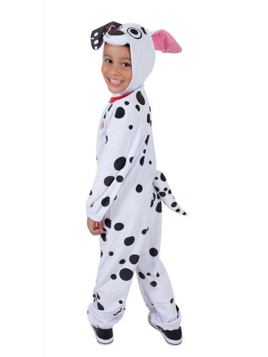 Disney 101 Dalmatians Kids Costume | Soft Jumpsuit for playful home dress-up fun