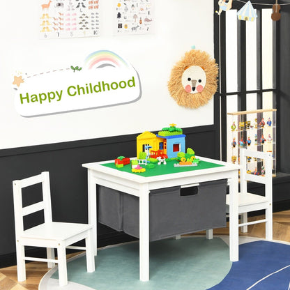 Kids Homework and Craft Table