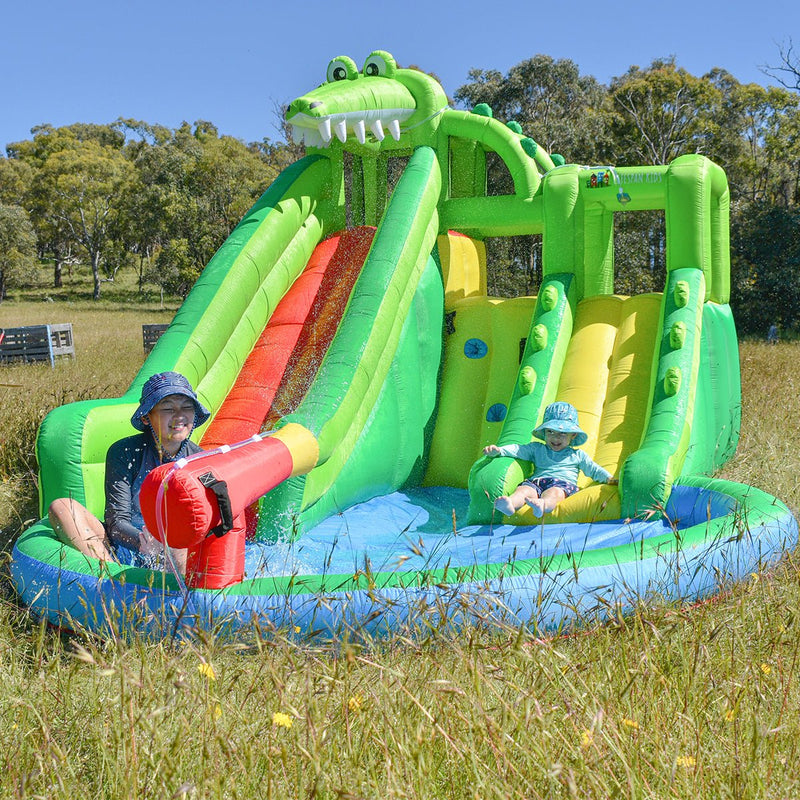 Crocadoo Inflatable Play Set with Slide