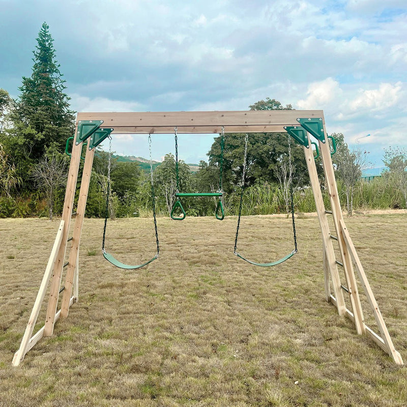 Elevate Outdoor Fun with Daintree 2-in-1 Monkey Bars & Swing Set