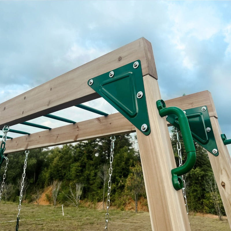Daintree 2-in-1 Monkey Bars & Swing Set | Kids Mega Mart