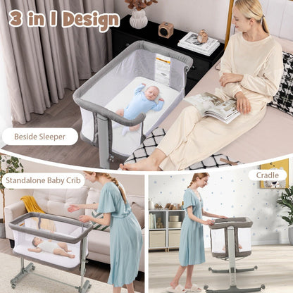 Versatile Baby Cot with Bassinet