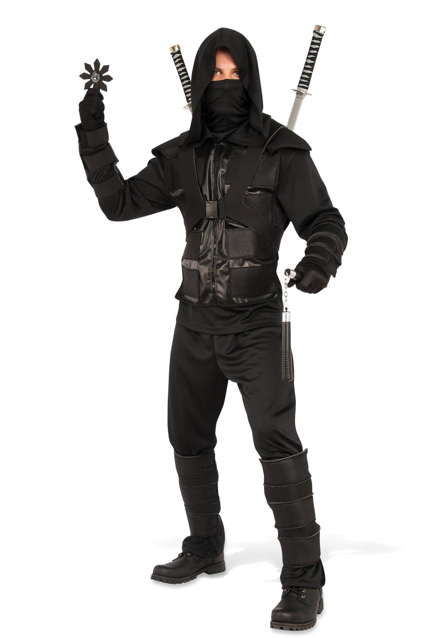 Dark Ninja Costume Adult