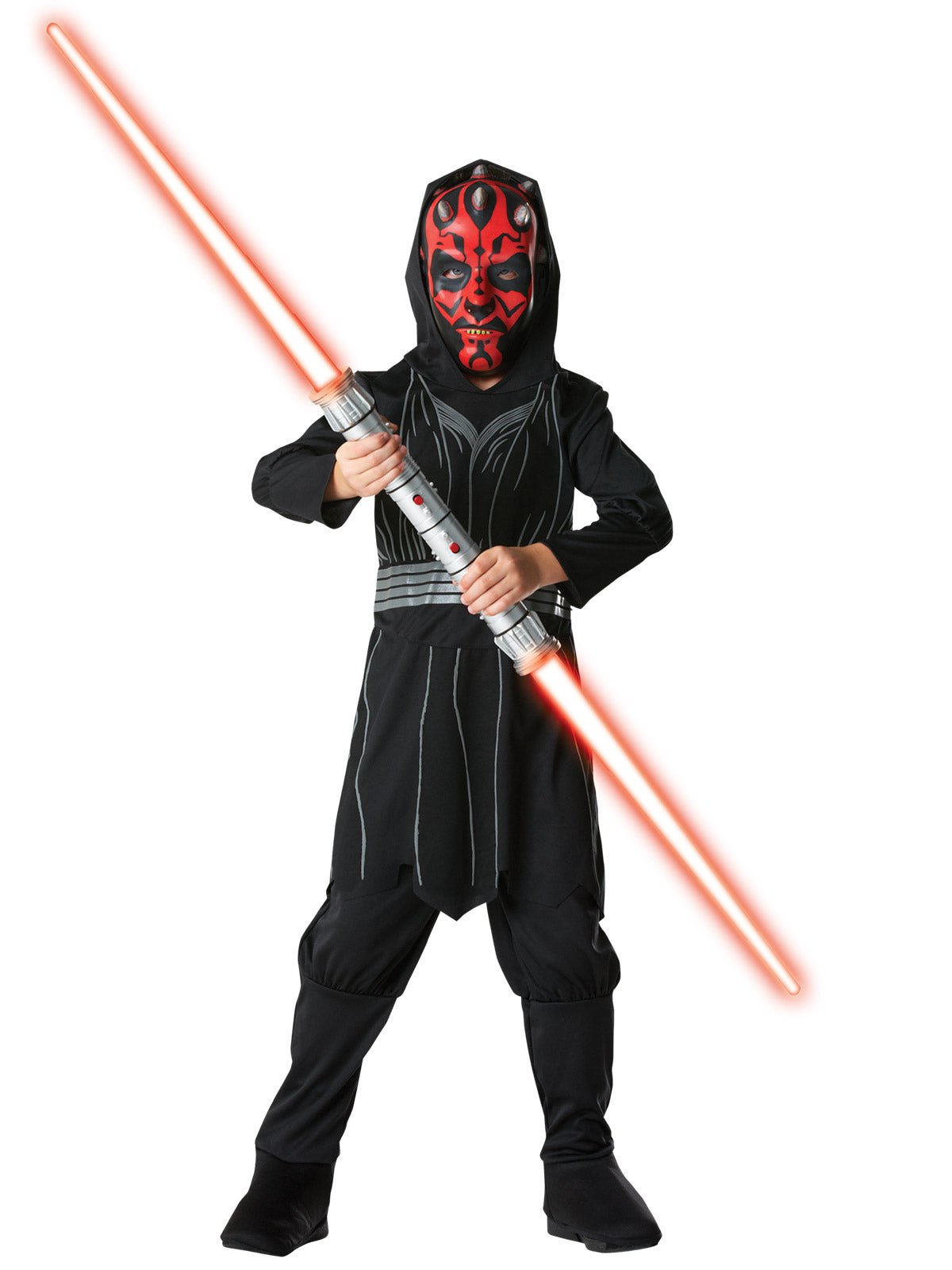 Darth Maul kids costume, officially licensed Star Wars product for immersive play at home.