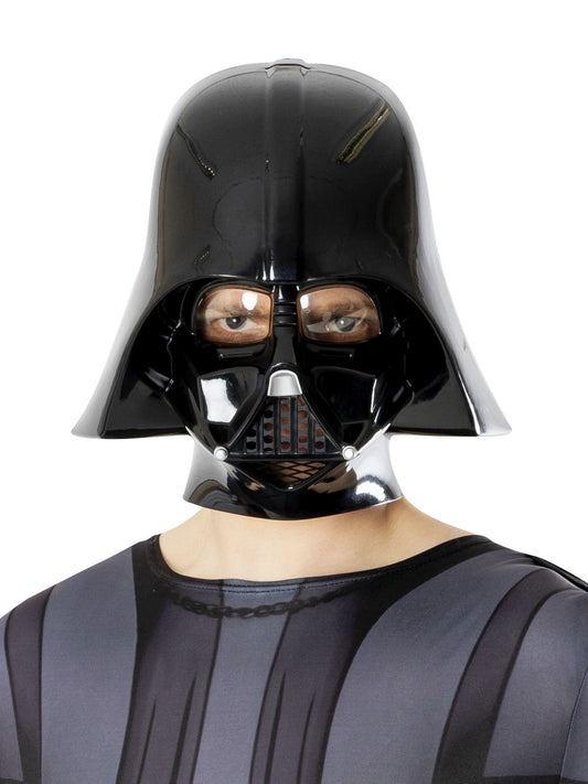 Darth Vader adult costume in official Star Wars design for themed events and play.