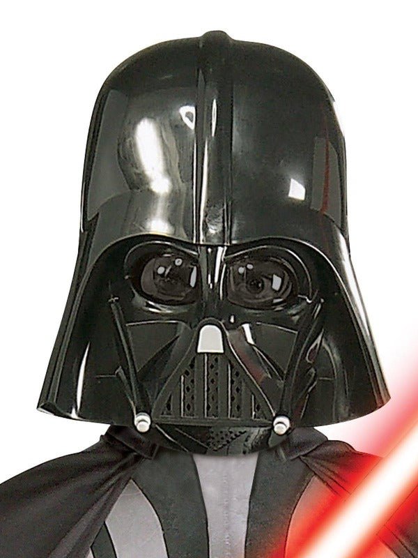 Darth Vader kids costume with mask for imaginative Star Wars play at home.