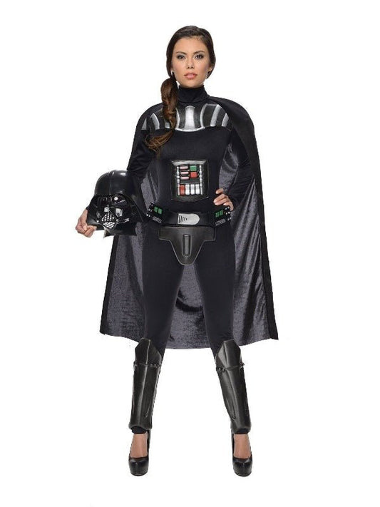 Darth Vader Female Costume | Official Star Wars Deluxe adult outfit perfect for childrens dress-up.