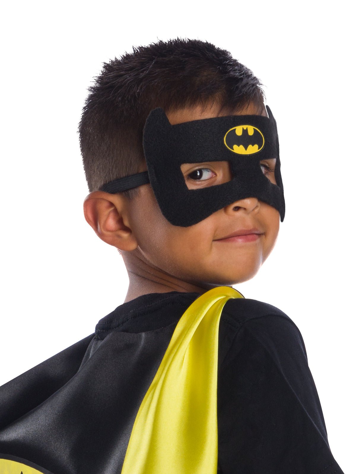 Batman cape and mask set for kids, official DC Comics costume for imaginative play