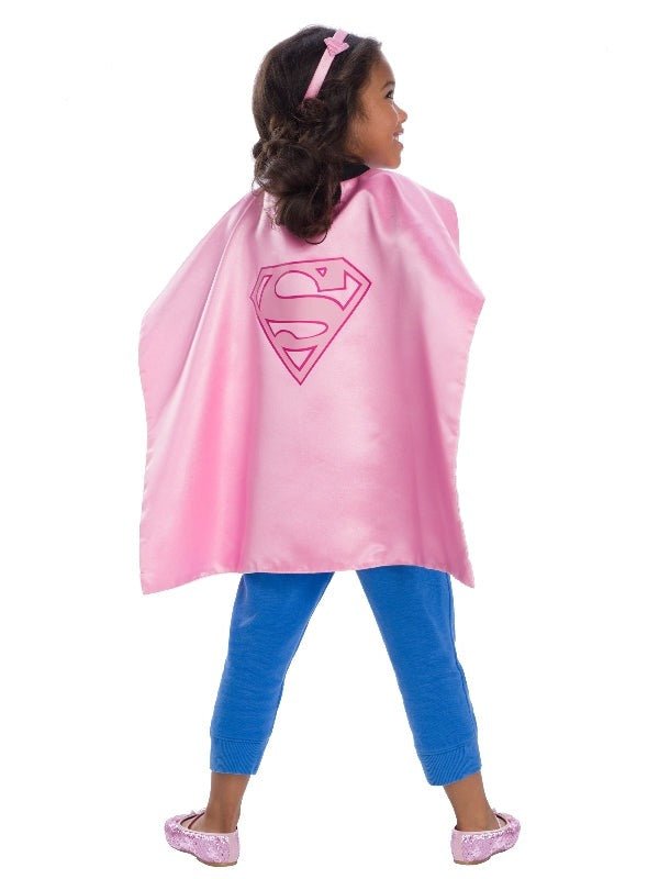 Dc Comics Girls Cape Set - Supergirl