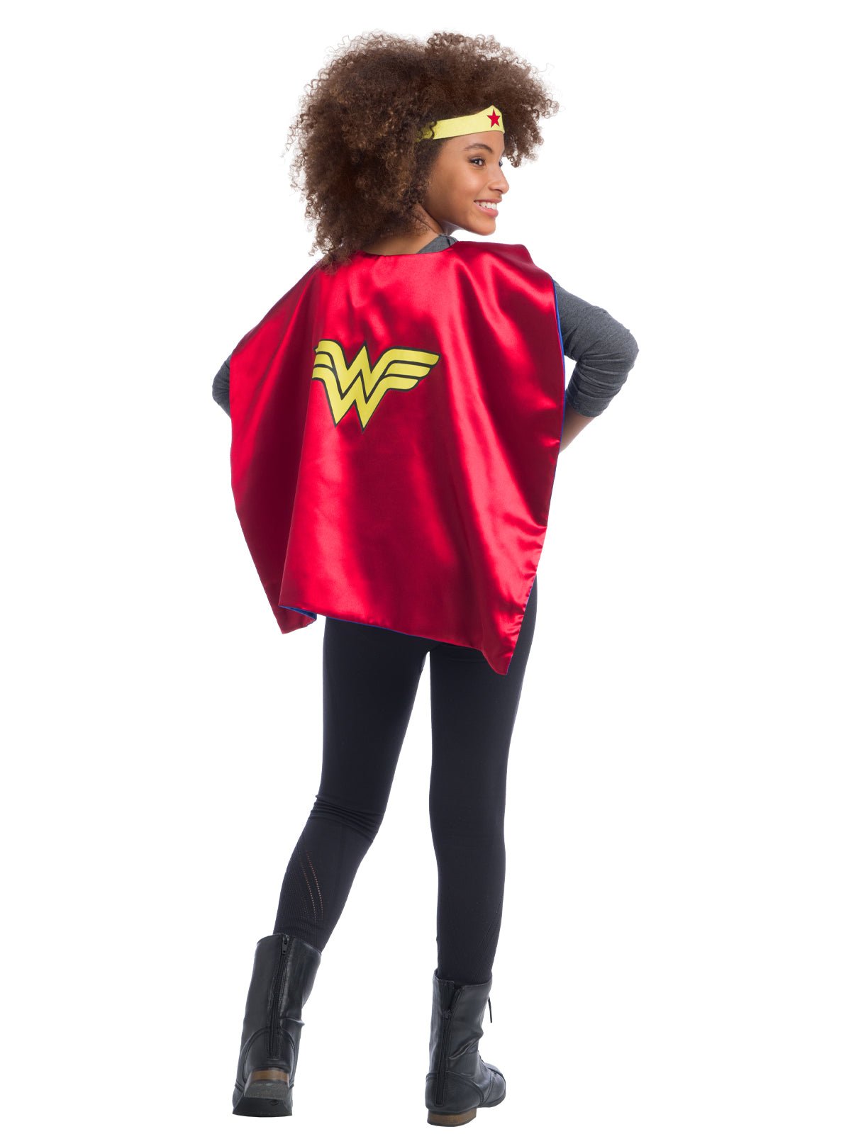 Dc Comics Girls Cape Set - Wonder Woman