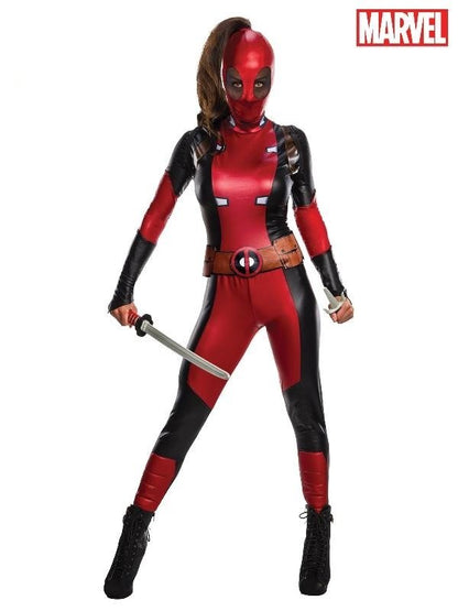 Marvel Deadpool Ladies Costume | Secret Wishes Edition for childrens playful dress-up at home.