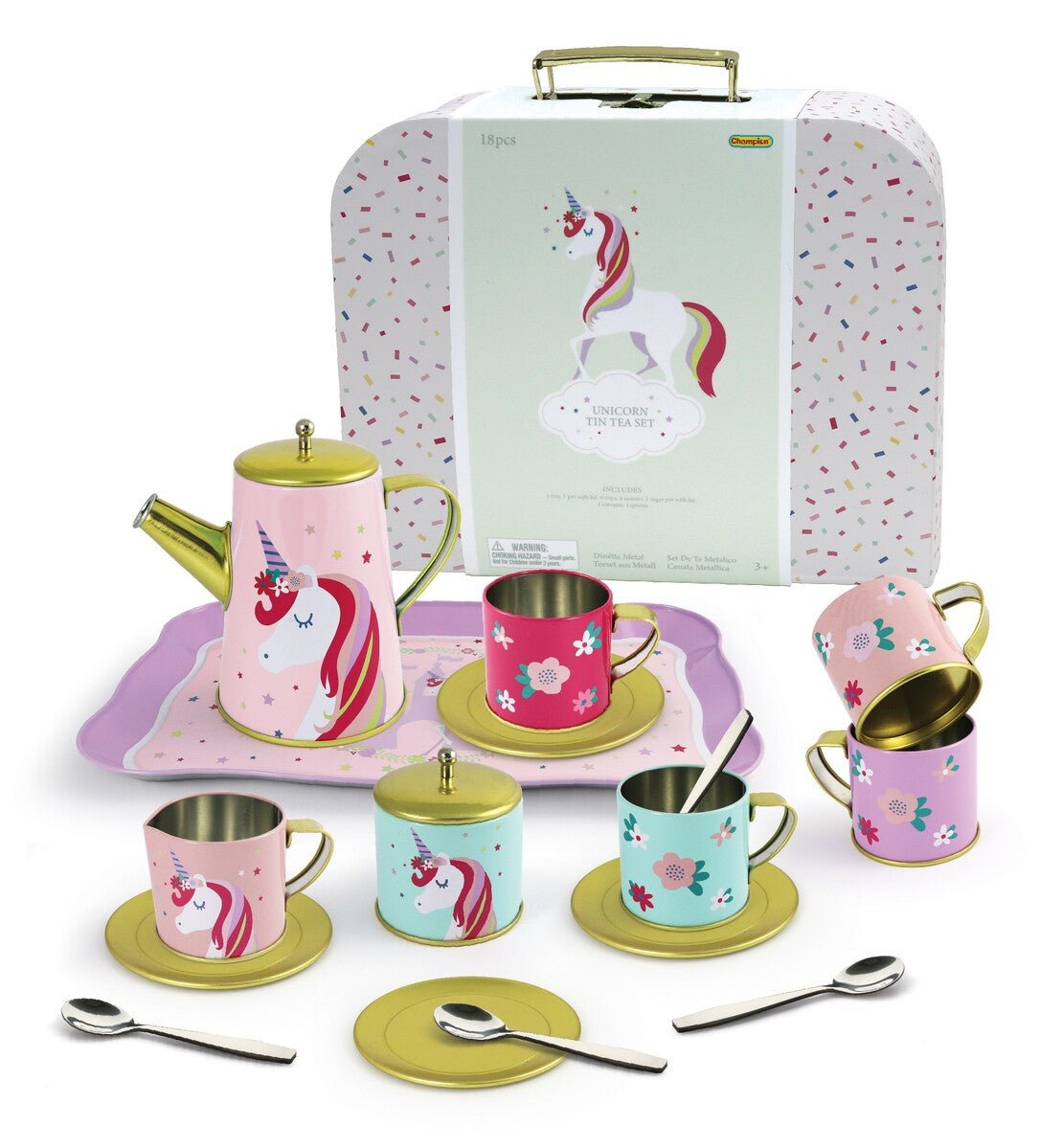 Enchanted Unicorn Tea Set for Kids