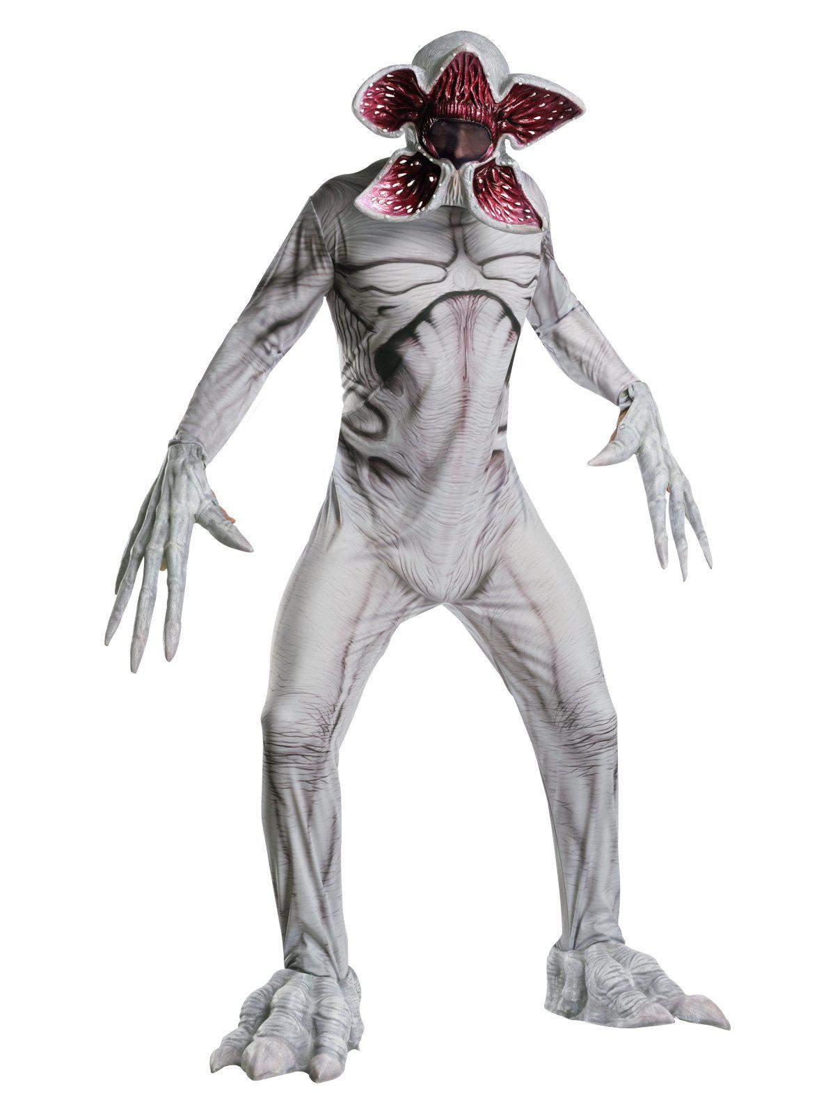 Stranger Things Demogorgon Adult Costume, perfect for Halloween dress-up | official merchandise, creepy design.