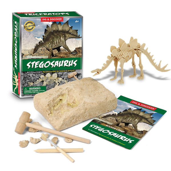 Prehistoric Stegosaurus Excavation Kit