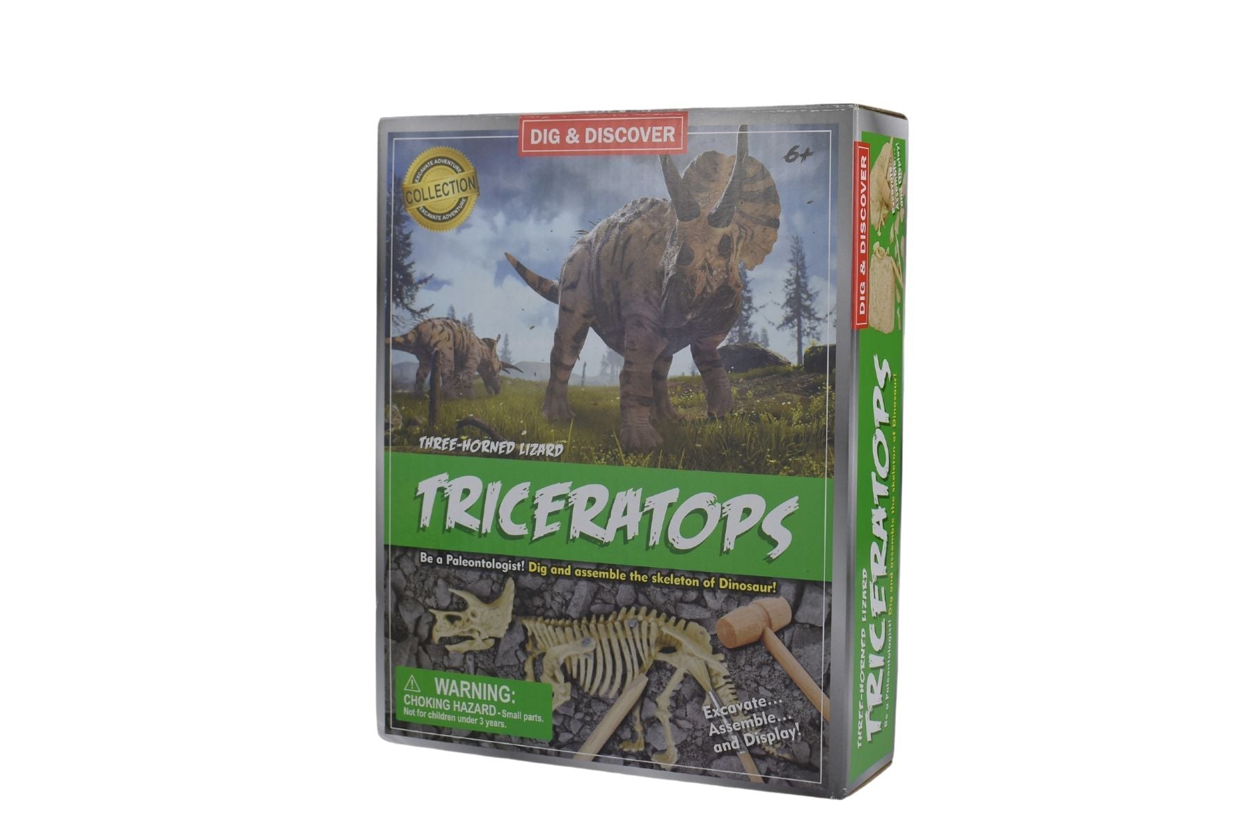 Prehistoric Triceratops Dig Set