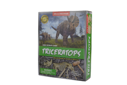 Prehistoric Triceratops Dig Set