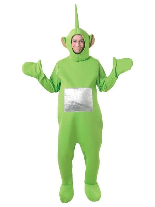 Official Teletubbies Dipsy Costume for kids, perfect for playtime and dress-up fun at home.