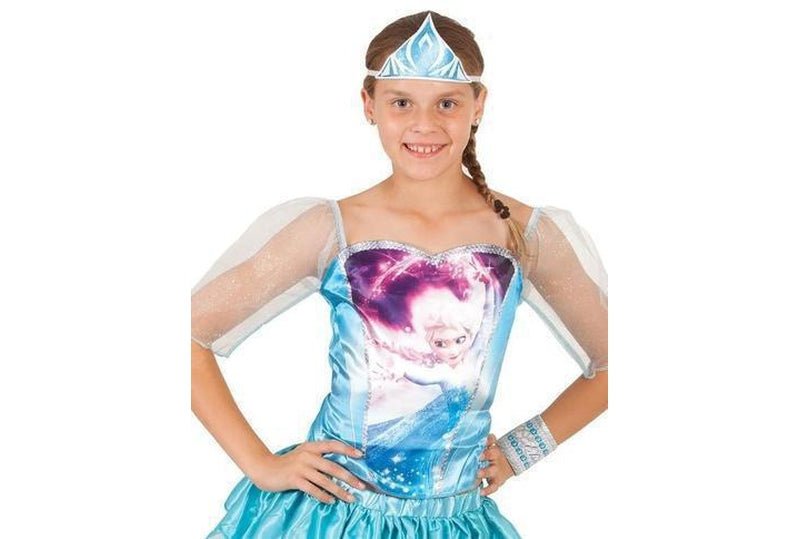 Disney Frozen Elsa Princess Top | Official costume shirt for girls | perfect for dress-up play.