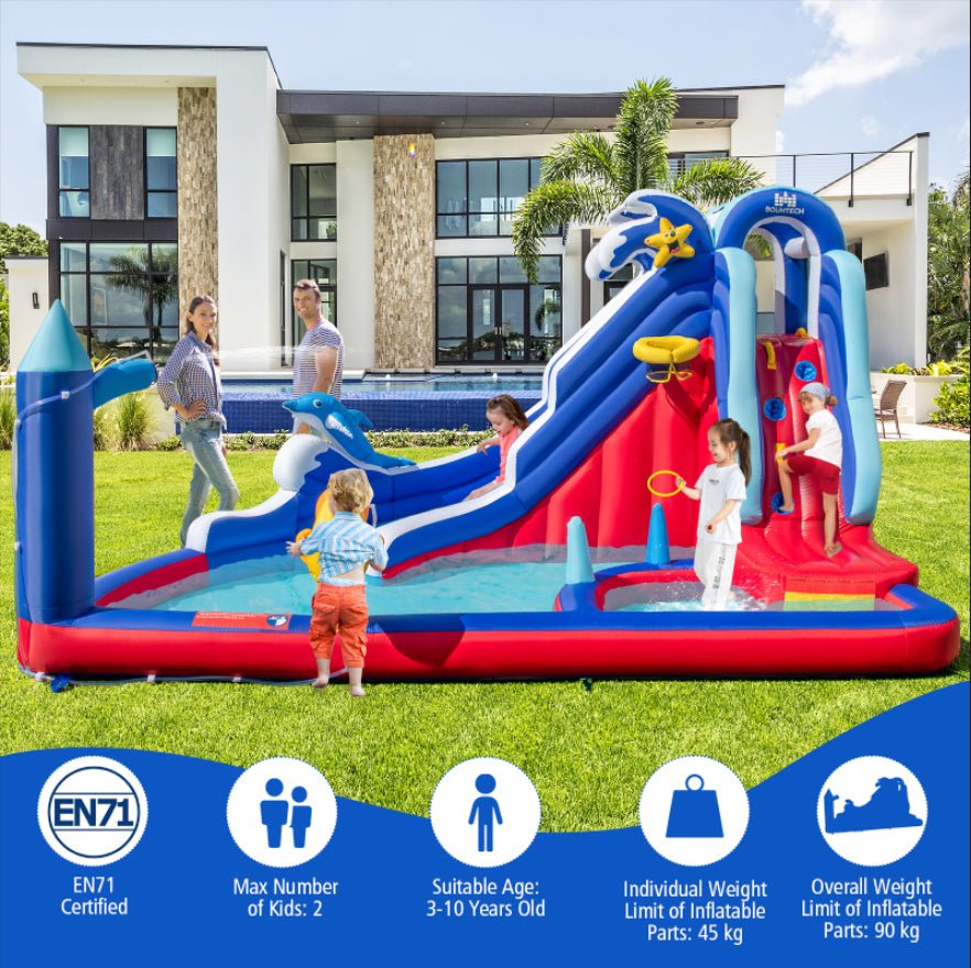 Water Slide Bounce House Ready For Fun