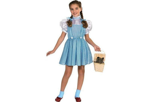 Girls Dorothy Wizard of Oz costume, officially licensed for imaginative play at home.