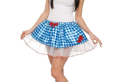 Dorothy Gingham Tutu Skirt, an official Wizard of Oz costume for kids dress-up play.