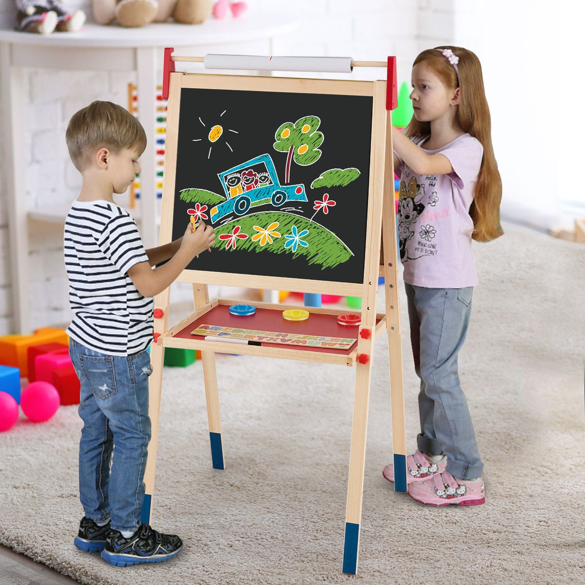 Indoor Art Adventure with Our Double Sided Board