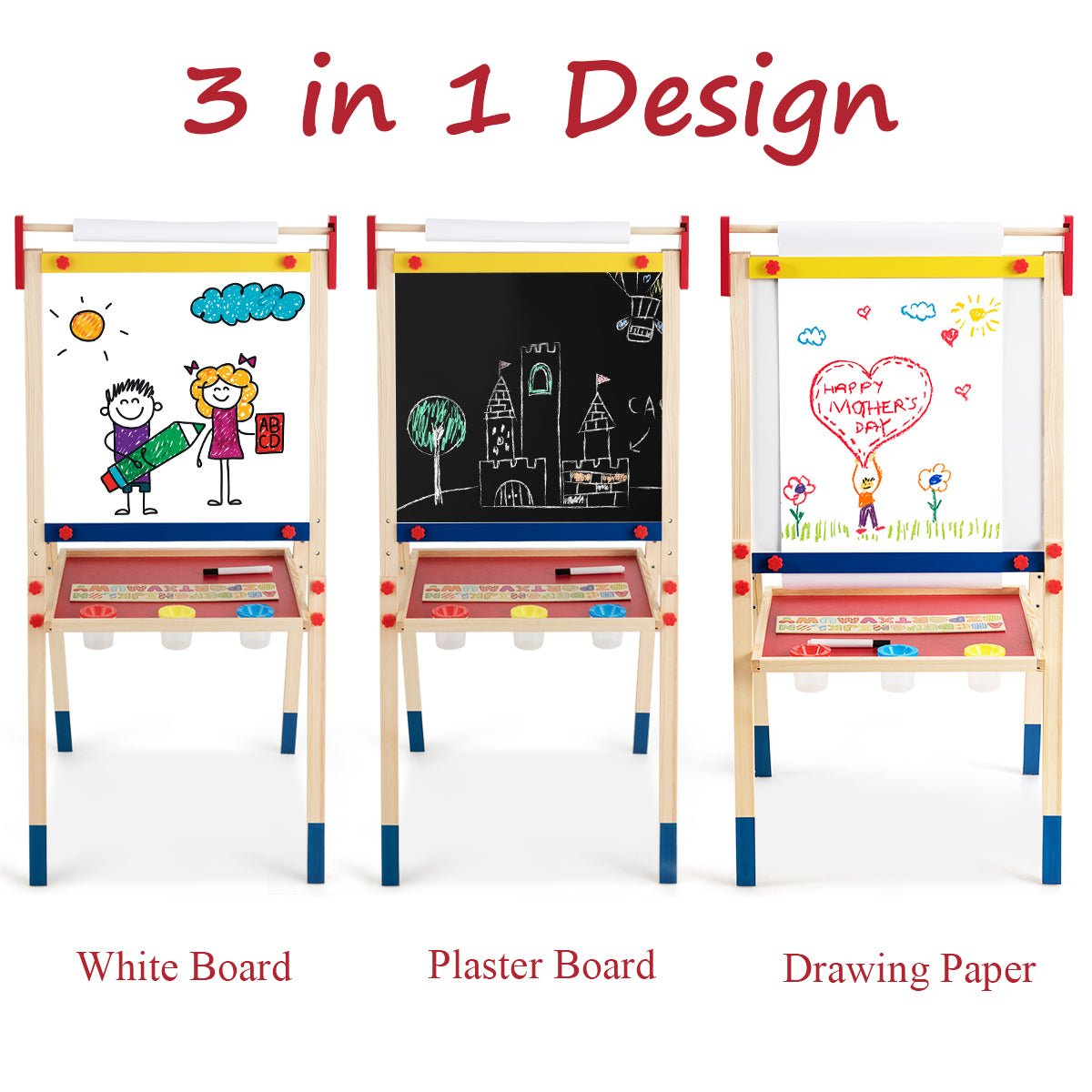 Double Sided Fun: The Ultimate Toddler's Art Board!