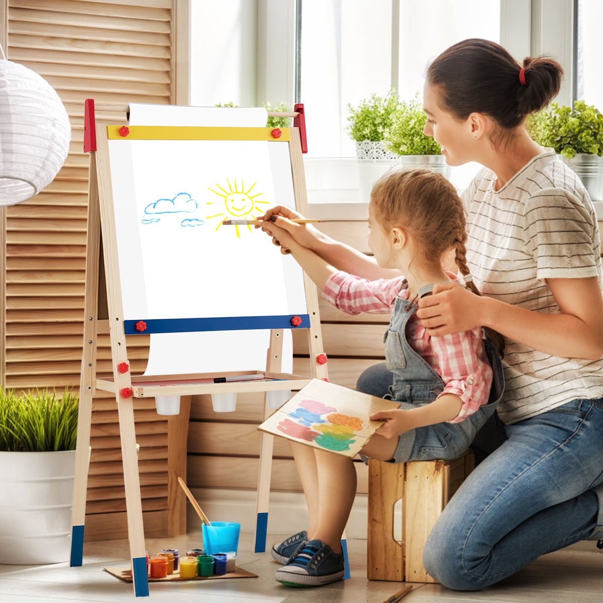 Chalkboard and Whiteboard for Toddlers: Explore Creativity