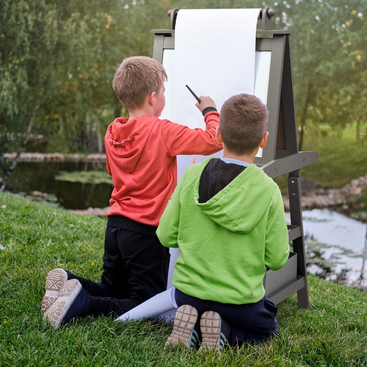 Rediscover Creativity with the Grey Easel - Order Now!