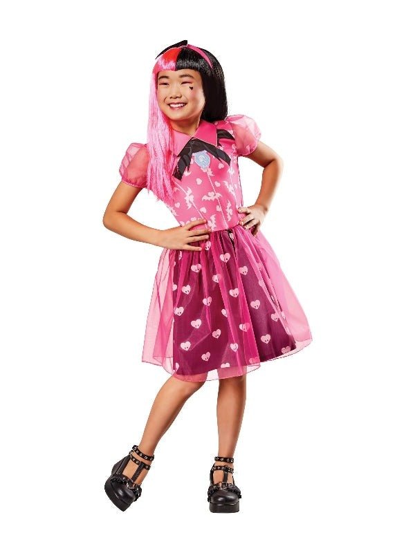 Shop Draculaura Classic Monster High Costume for Kids at Kids Mega Mart, Australia