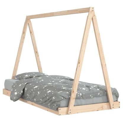 Kids pine wood tent bed frame for imaginative play and cozy sleep | Dream Haven