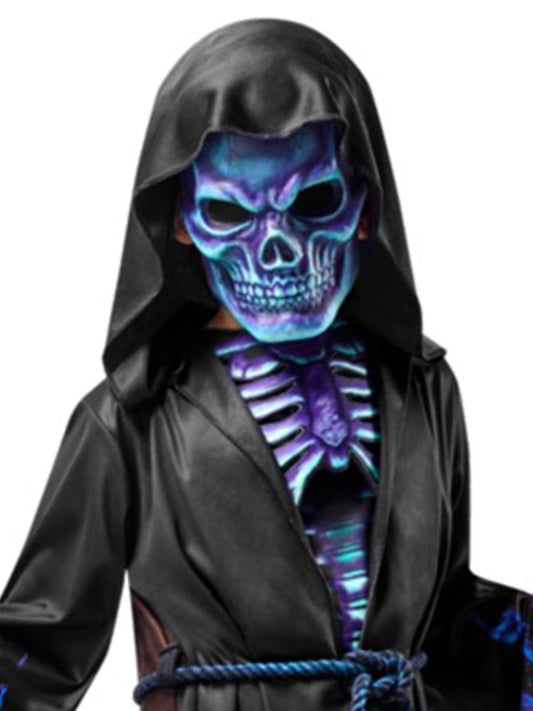 Kids Blue Reaper Halloween Costume - Deluxe kids costume for spooky home dress-up fun.