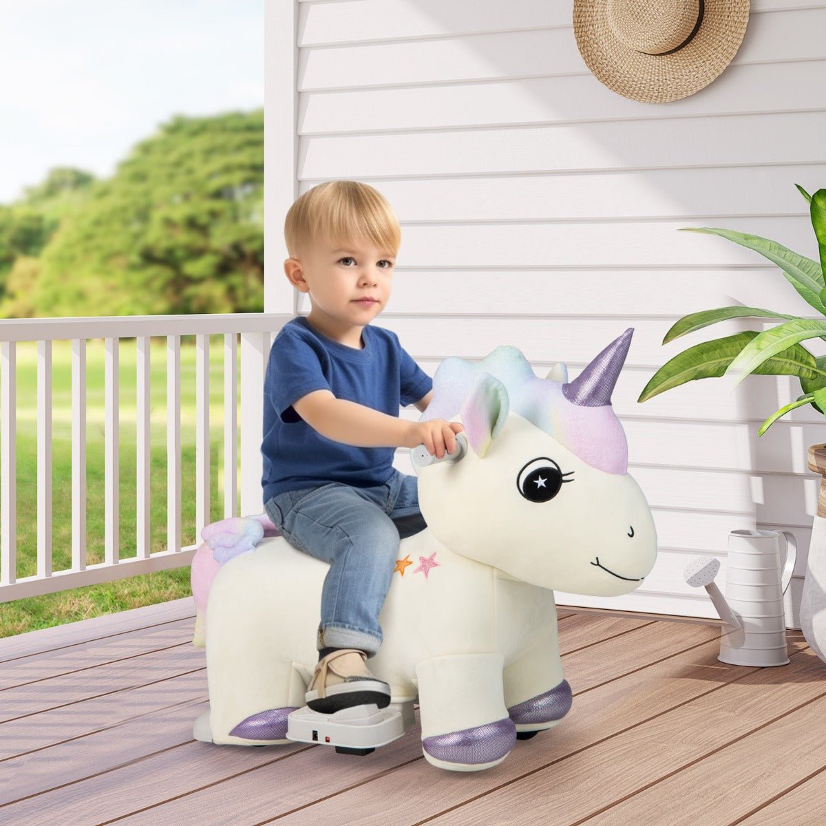 Spark Imagination: Electric Animal Unicorn Ride On Toy, A Magical Experience