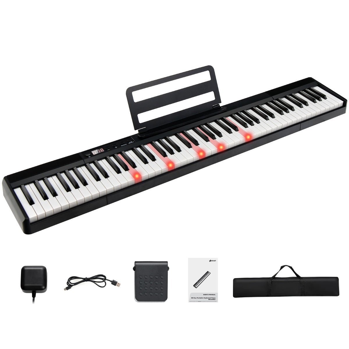 Lighted Electric Piano Keyboard - Illuminate Your Musical Journey