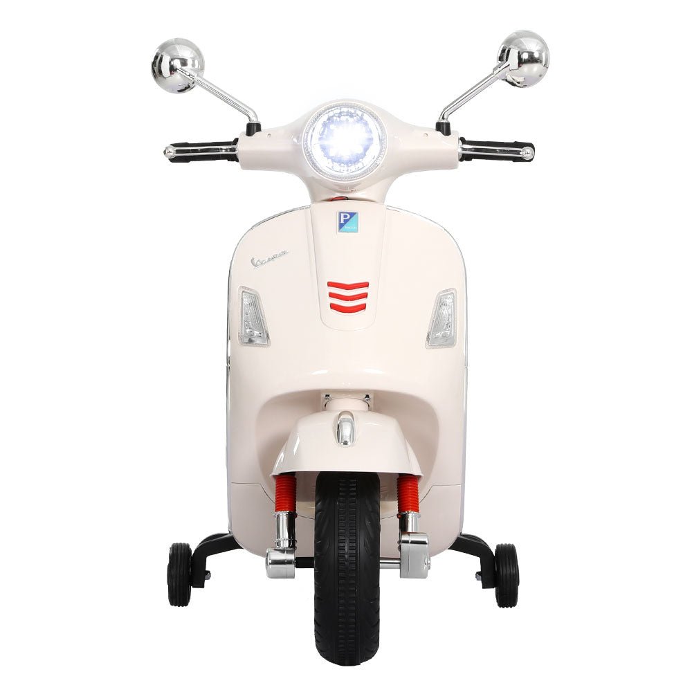 White Vespa for Kids - Elegant Ride On Fun - Shop Now! – Kids Mega