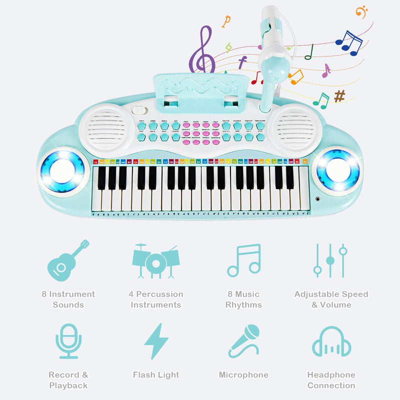Kids Mega Mart: Your Source for Musical Fun with Blue Keyboards